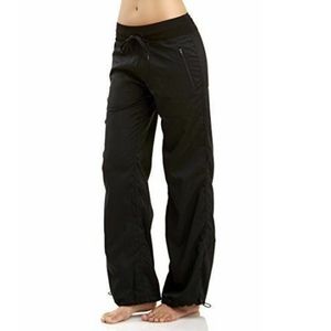 Marika Gathered Sides Drawcord Workout Pants